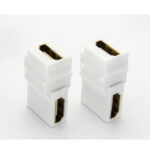 4K 90 Degree HDMI Keystone Jack - Image 4