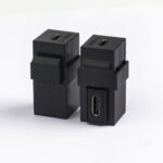 90 Degree USB C Keystone Jack Adapter - Image 3