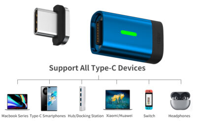 100W USB C Magnetic Adapter PD 100W Fast Charging 10Gbs Data Transfer - Image 15