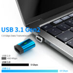 100W USB C Magnetic Adapter PD 100W Fast Charging 10Gbs Data Transfer - Image 3