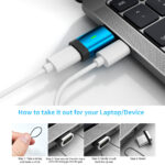 100W USB C Magnetic Adapter PD 100W Fast Charging 10Gbs Data Transfer - Image 7