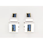 90 Degree USB A 3.2 Keystone Jack - Image 4