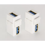 90 Degree USB A 3.2 Keystone Jack - Image 5