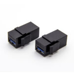 USB 3.2 A Female to A Female Keystone Coupler Adapte - Image 2