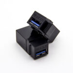 USB 3.2 A Female to A Female Keystone Coupler Adapte - Image 3