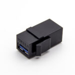 USB 3.2 A Female to A Female Keystone Coupler Adapte
