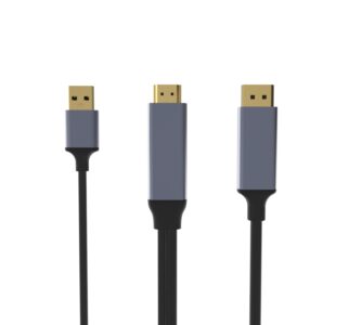 HDMI Male to Displayport Male 4K@60Hz Cable - Image 3