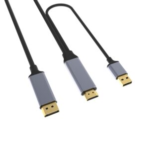 HDMI Male to Displayport Male 4K@60Hz Cable